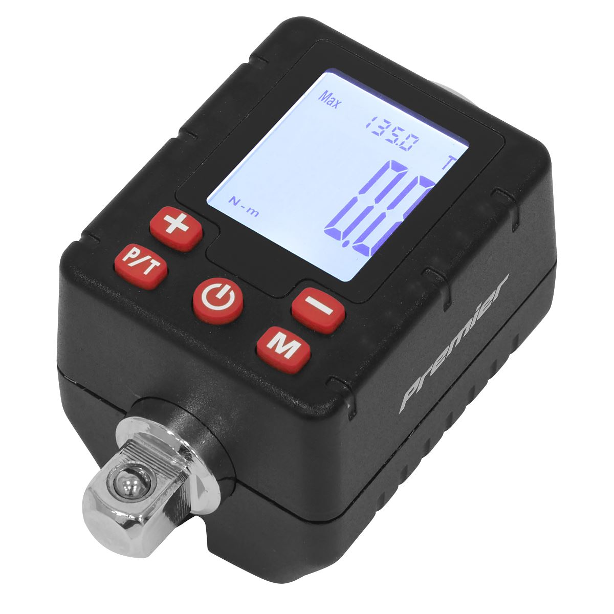 Sealey Premier Digital Torque Adaptor 3/8"Sq Drive 27-135Nm STW293