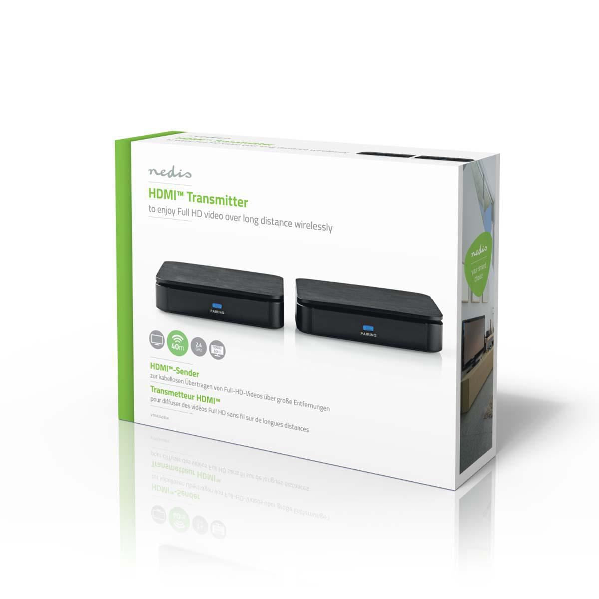Nedis Wireless HDMI Transmitter 1080p 2.4 GHz 40 m VTRA3405BK