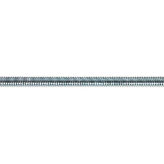 Sealey Studding M6 x 1m Zinc Pack of 5 STUD6