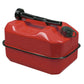 Sealey Jerry Can 10L - Red JC10RR