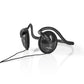 Nedis Wired Headphones 2.1m Round Cable On-Ear Black - HPWD1105BK