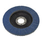 Sealey Flap Disc Zirconium 125mm 22mm Bore 40Grit FD12540