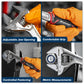 Sealey Premier Quick-Action Adjustable Wrench 200mm AK9570