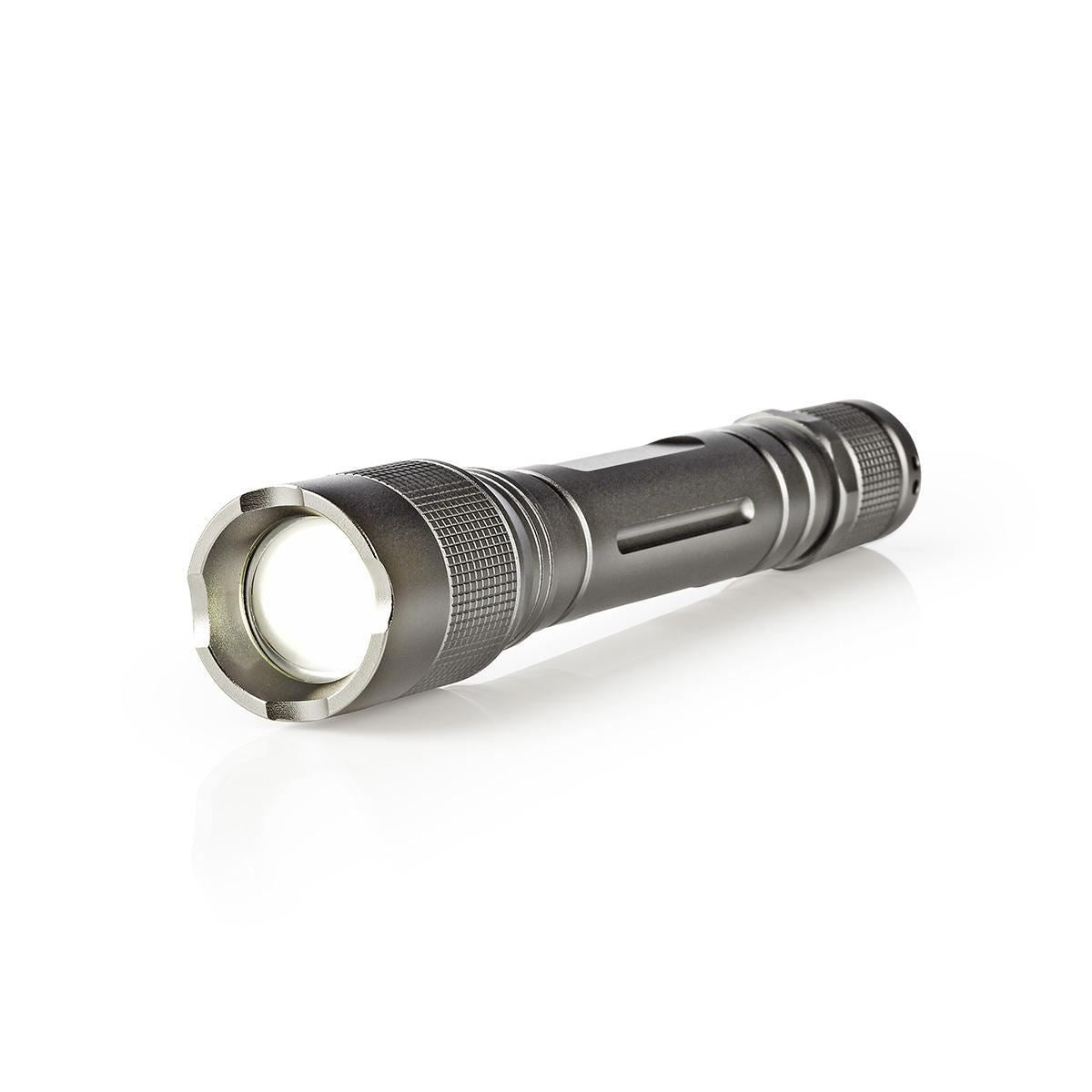 Nedis LED Torch 3W 150 lm IPX5 Grey LTRH3WGY