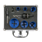 Sealey Plumber's Hole Saw Kit 9pc WSPHSK