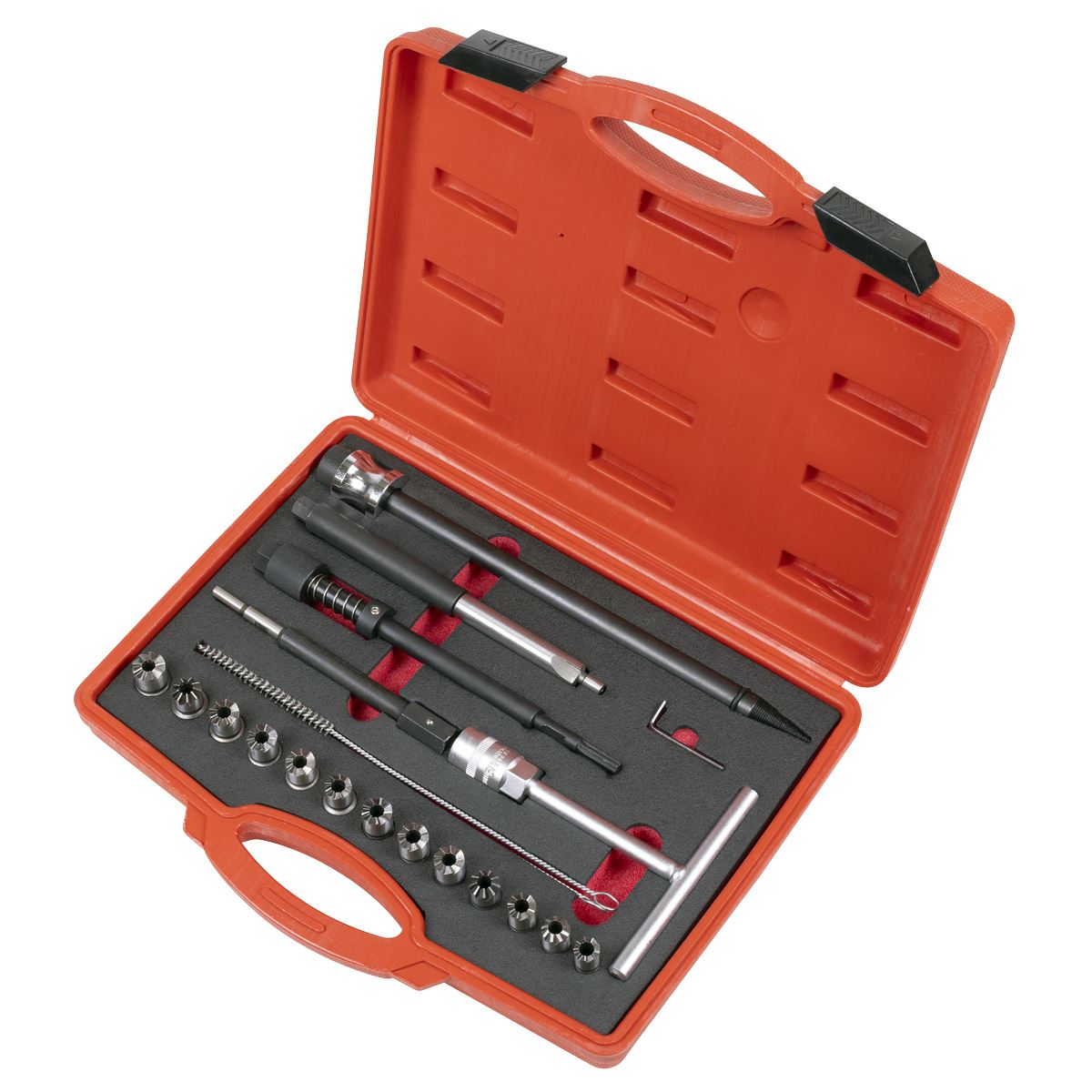 Sealey Diesel Injector Seat Cutter Set 21pc VS2070