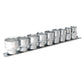 Sealey Socket Set 9pc 3/8"Sq Drive 6pt WallDrive Imperial AK2761