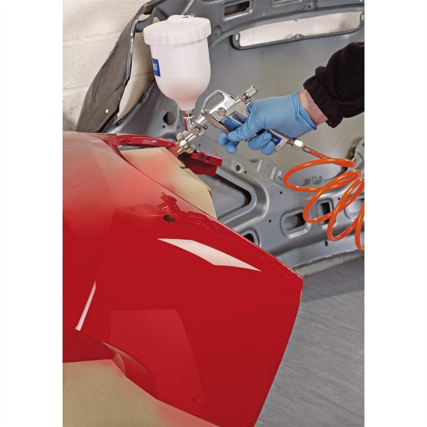 Draper 81508 Hobby Trade 5 Piece Air Tool Kit for Spraying Inflating or Cleaning