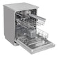 Baridi Freestanding Dishwasher 60cm Wide 13 Place Settings - Silver DH280