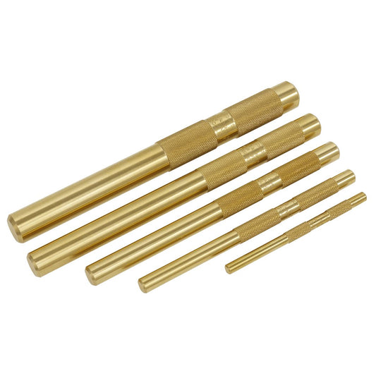 Sealey Brass Punch Set 5pc AKB05