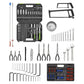 Sealey American Pro Topchest & Rollcab Combination 6 Drawer with Ball-Bearing Slides - Yellow/Black & 170pc Tool Kit AP22YCOMBO
