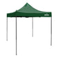 Sealey Dellonda Premium 2x2m Pop-Up Gazebo, Heavy Duty, PVC Coated, Water Resistant Fabric, Supplied with Carry Bag, Rope, Stakes & Weight Bags - Dark Green Canopy DG128