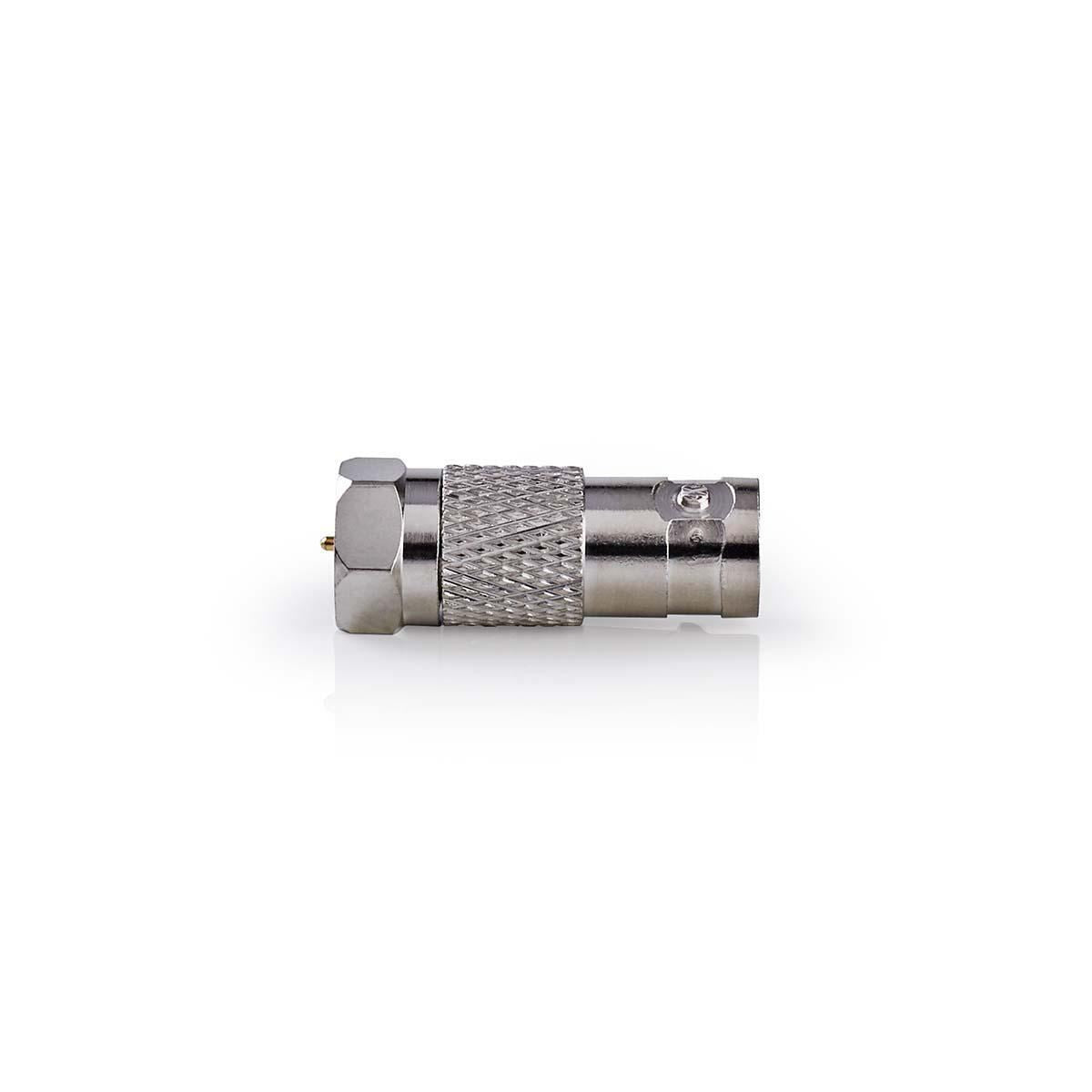 Nedis Satellite & Antenna Adapter F Male to BNC Female 10 pieces Metal