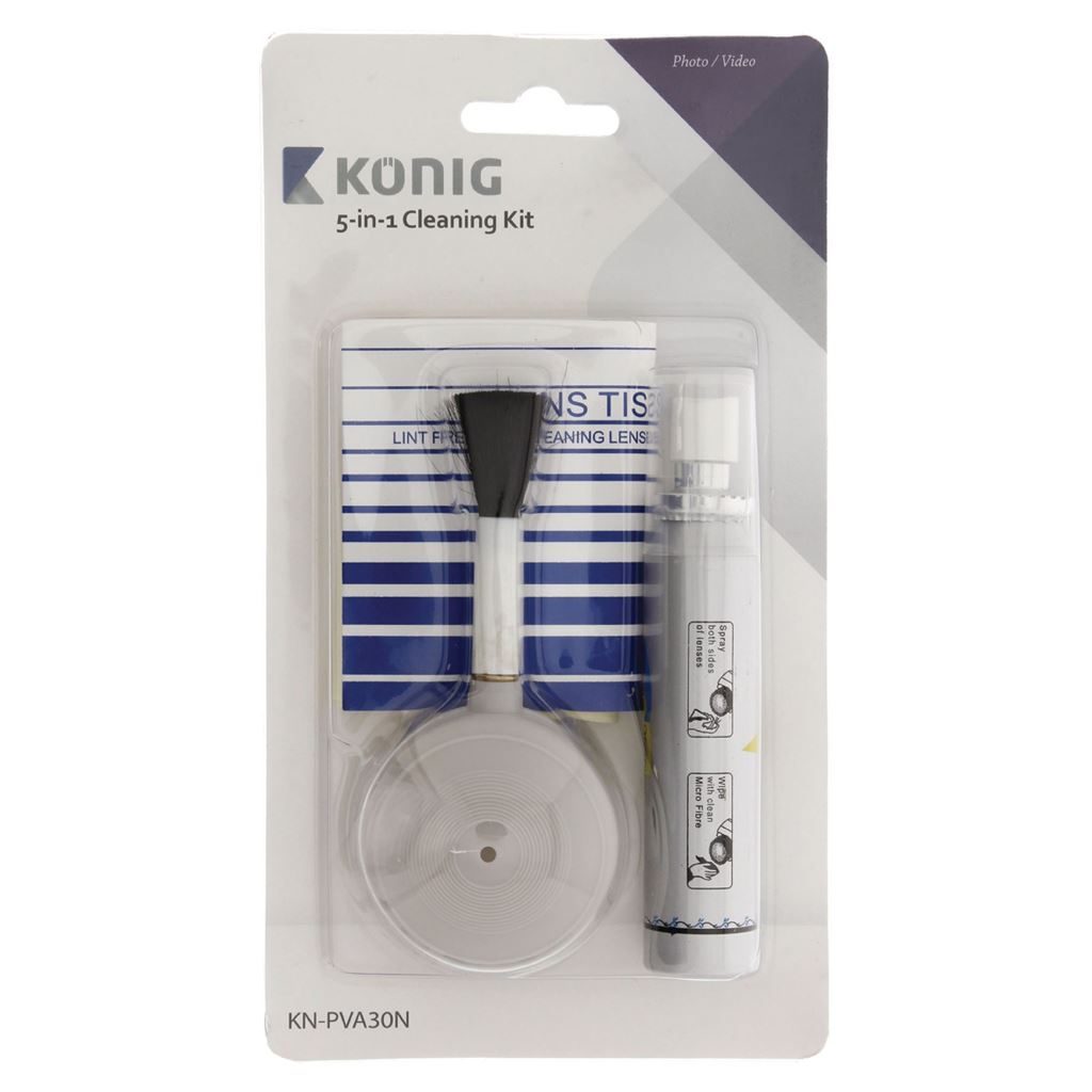 Konig 5-in-1 photo/video cleaning kit
