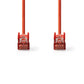 Nedis Cat 6 S/FTP Network Cable RJ45 Male to RJ45 Male 3m Red CCGP85221RD30