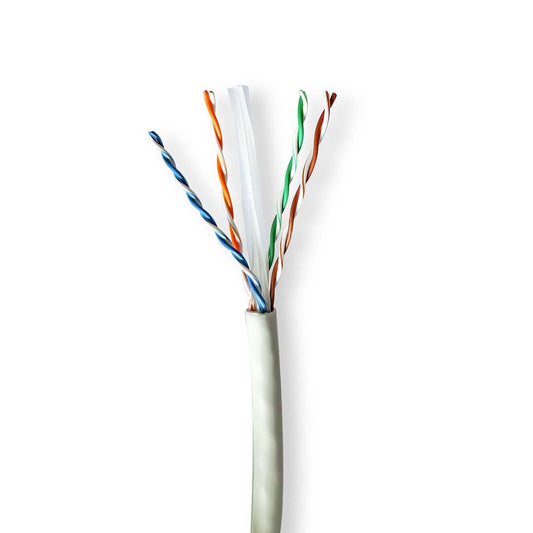 Network Cable Roll CAT6a Solid U/UTP Copper 305m Indoor Round LSZH Pull Box