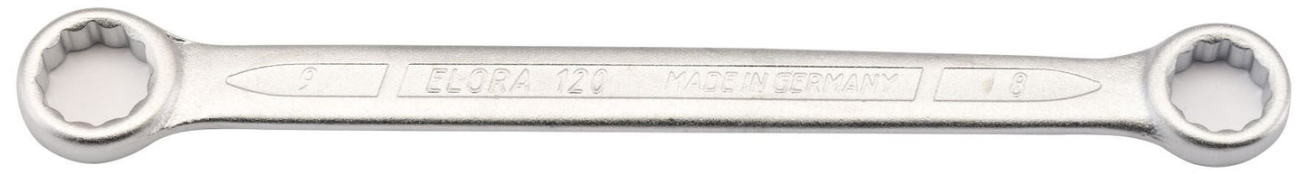 Elora 8x9mm Flat Ring Spannerner 120-8x9 2406