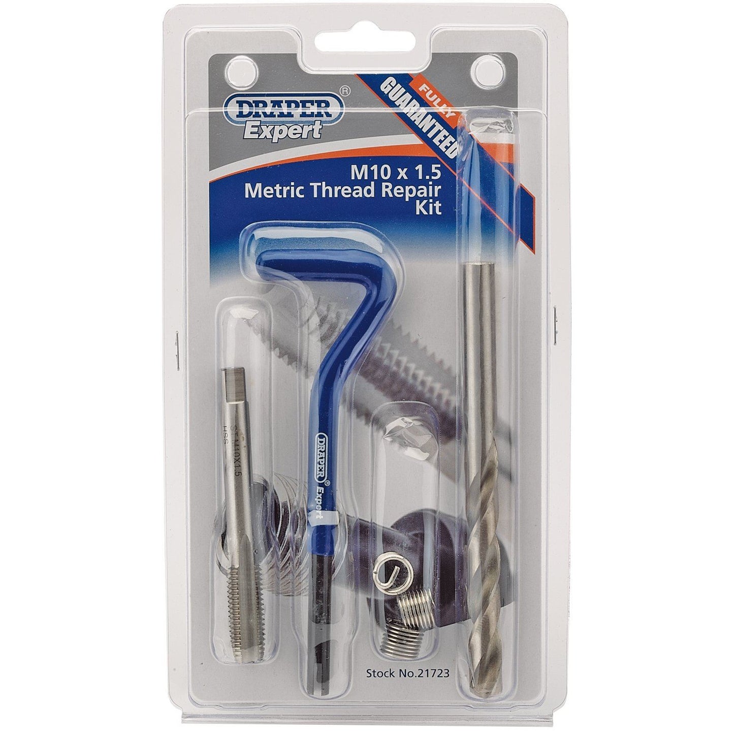 Draper Expert M10 x 1.5 Metric Thread Repair Thread Kit 21723