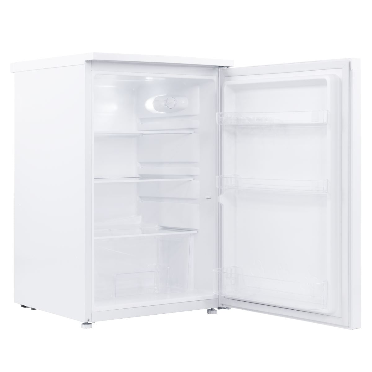 Baridi 55cm Undercounter Larder Fridge, 130L Capacity - White DH246