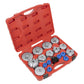 Sealey Oil Filter Cap Wrench Set 19pc VS7013