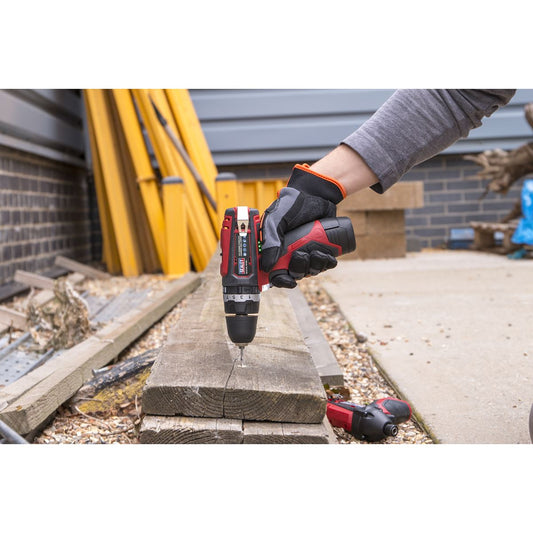 Sealey Cordless Hammer Drill/Driver 10mm 12V Li-ion - Body Only CP1201