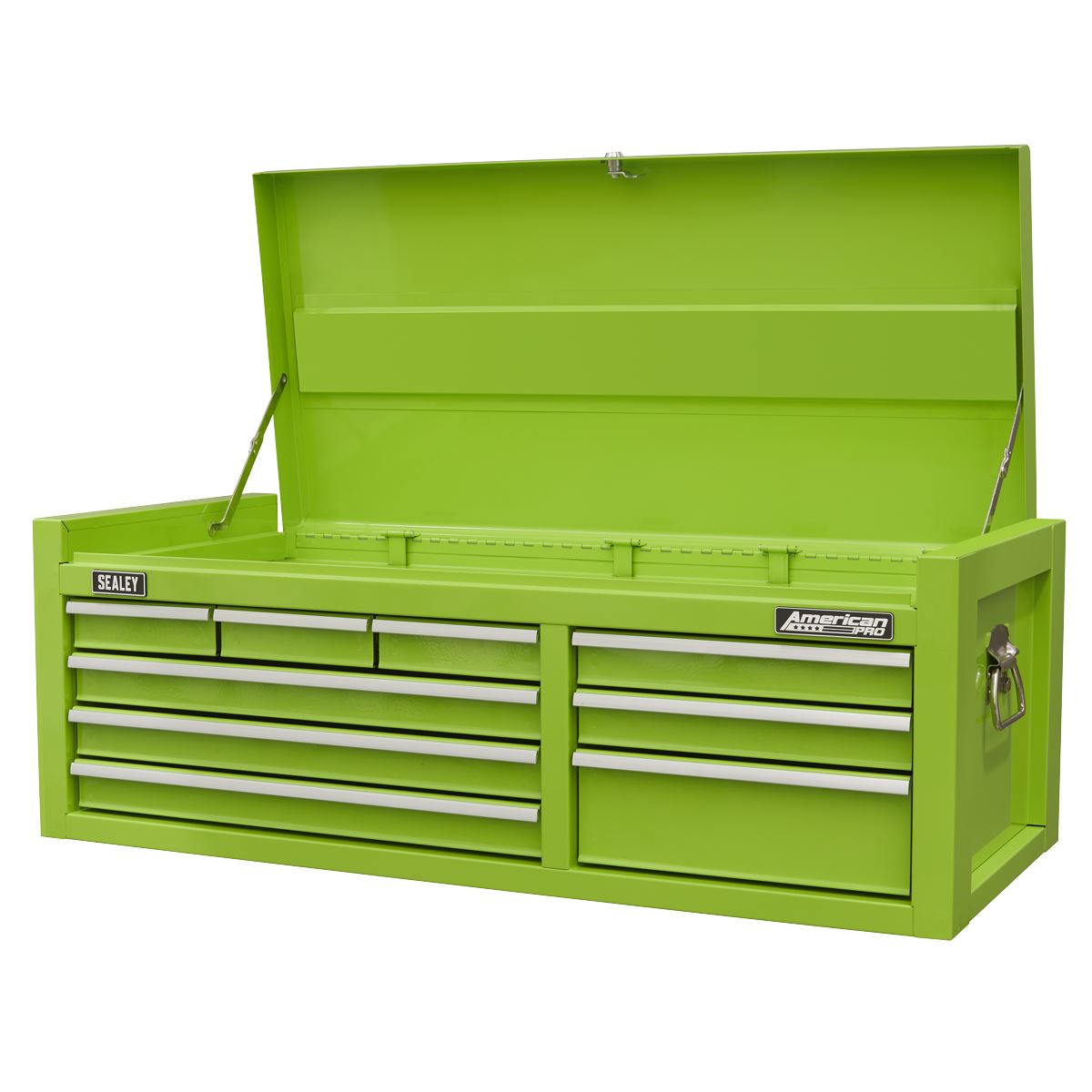 Sealey Topchest 9 Drawer with Ball Bearing Slides - Green AP4109HV