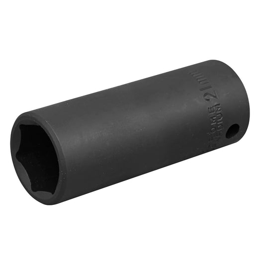 Sealey Impact Socket 21mm Deep 1/2"Sq Drive IS1221D