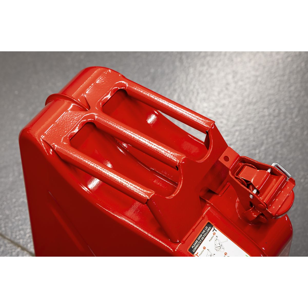 Sealey Jerry Can 20L - Red JCY20R