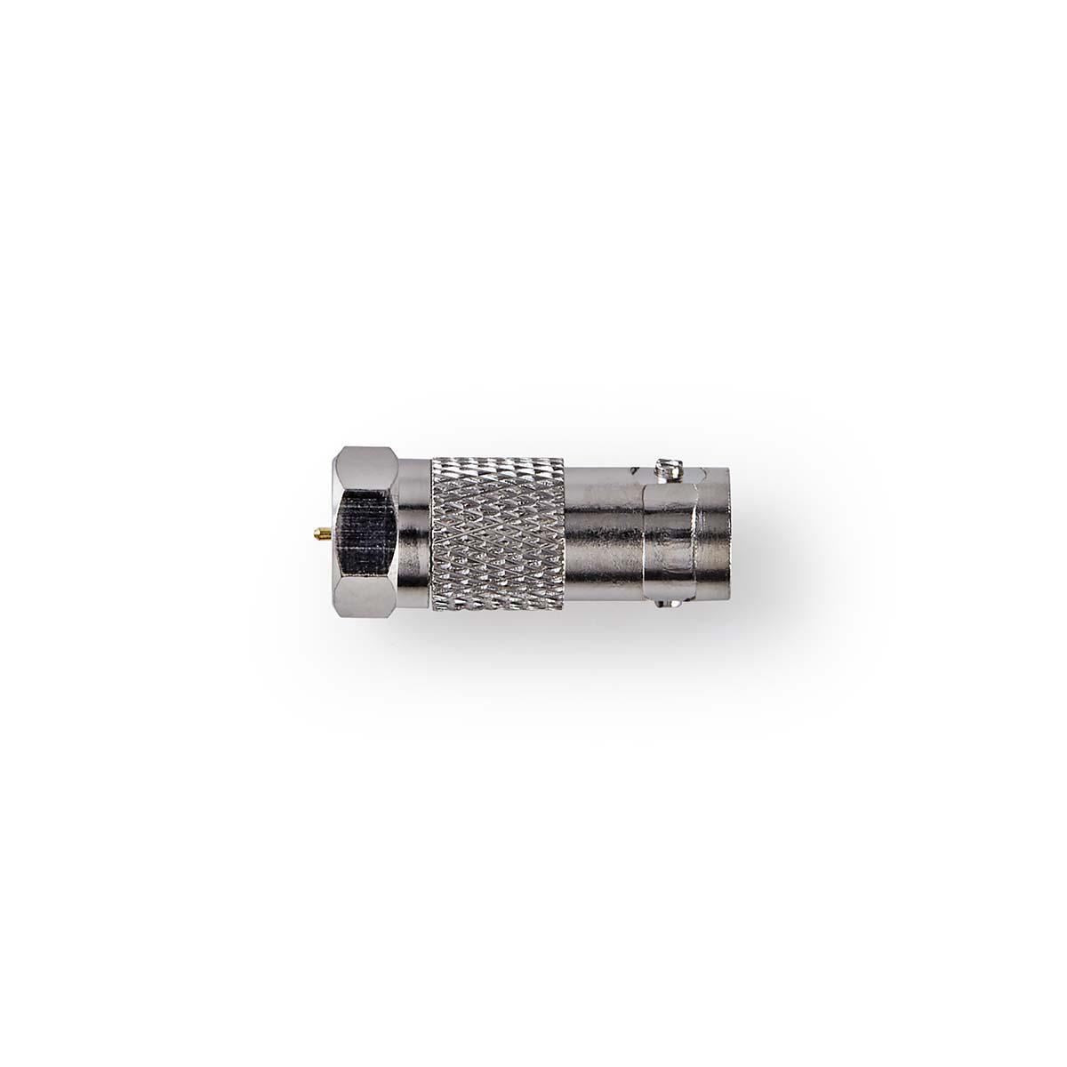 Nedis Satellite & Antenna Adapter F Male to BNC Female 10 pieces Metal