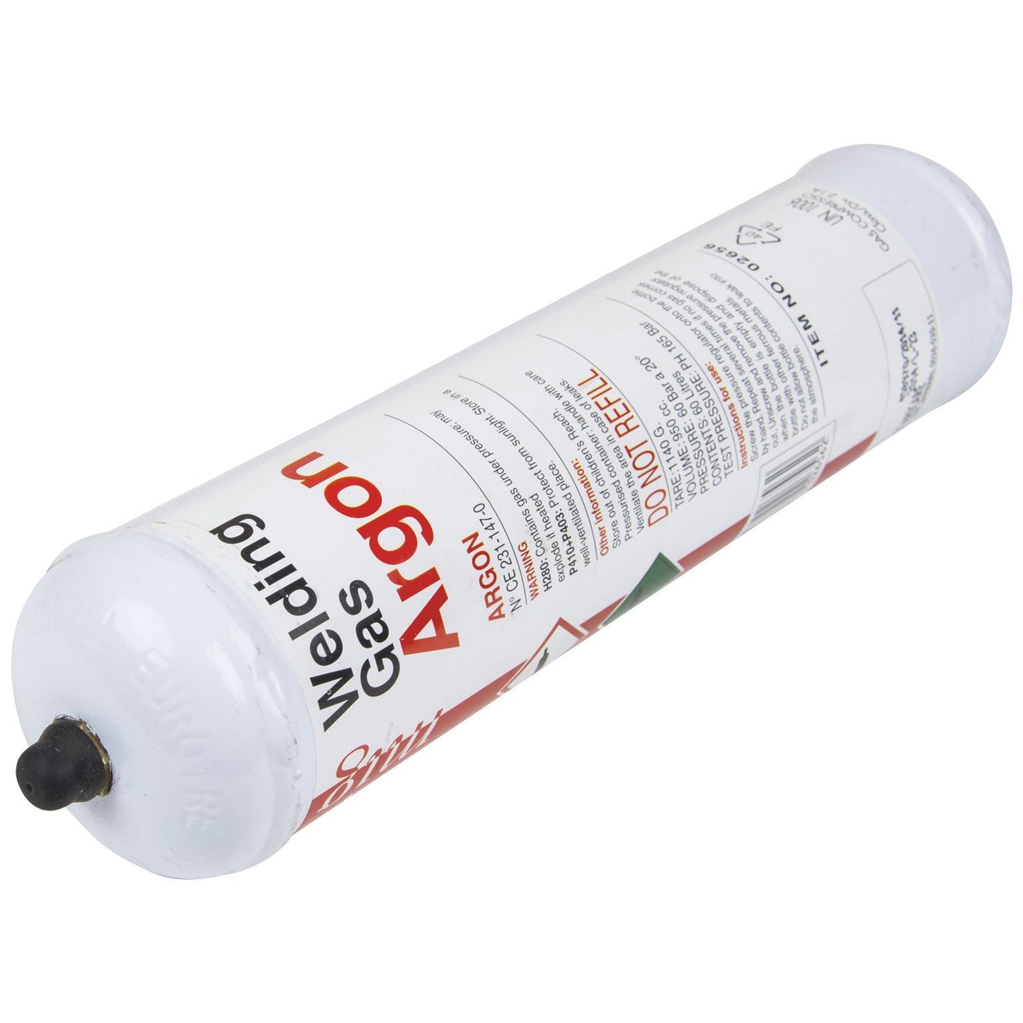 SIP Industrial 390g Argon Disposable Gas Bottle
