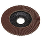 Sealey Flap Disc Aluminium Oxide 100mm 16mm Bore 60Grit FD10060E