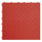 Sealey Polypropylene Floor Tile-Red Treadplate 400x400mm Pack of 9 FT3R