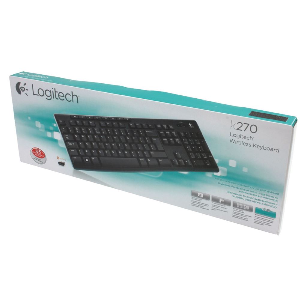 Logitech K270 QWERTY keyboard