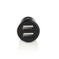 Nedis Car Charger 2.4A 2-outputs USB-A Black CCHAU240ABK