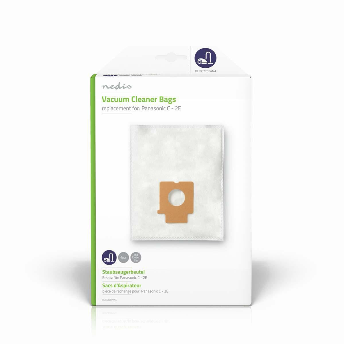 Nedis Vacuum Cleaner Bag Panasonic C to 2E DUBG220PAN4