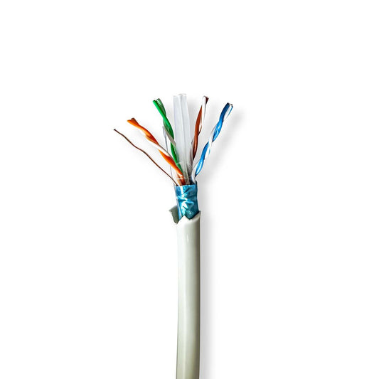 Nedis Network Cable Roll CAT6 Solid F/UTP Bare Copper 305m Indoor Round LSZH