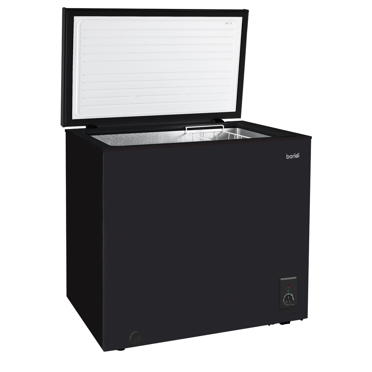 Baridi Freestanding Chest Freezer, 142L Capacity, Garages and Outbuilding Safe