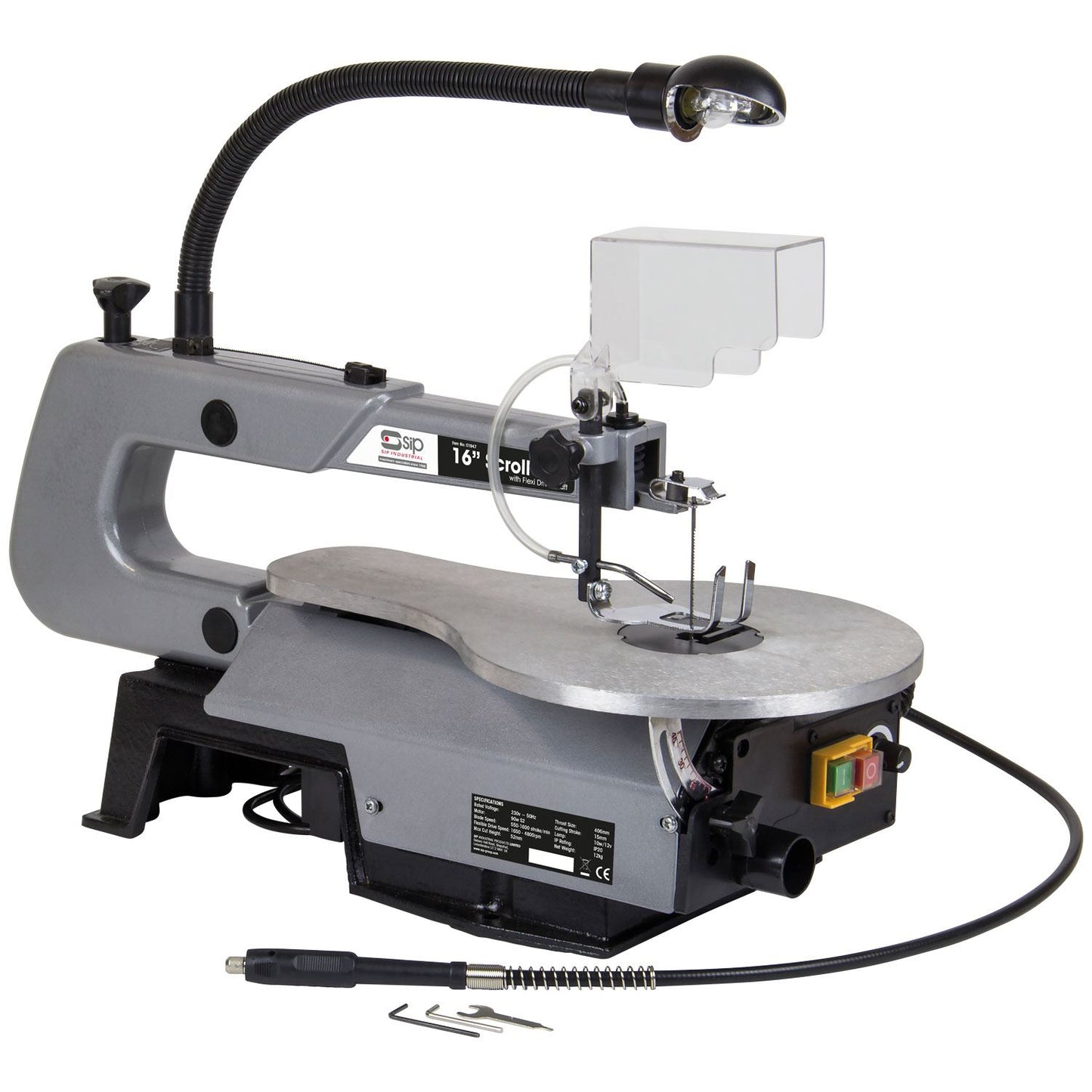 SIP Industrial 16" Flexi-Drive Scroll Saw