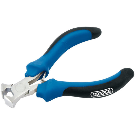 Draper Soft Grip End Cutting Mini Pliers, 100mm - 12535