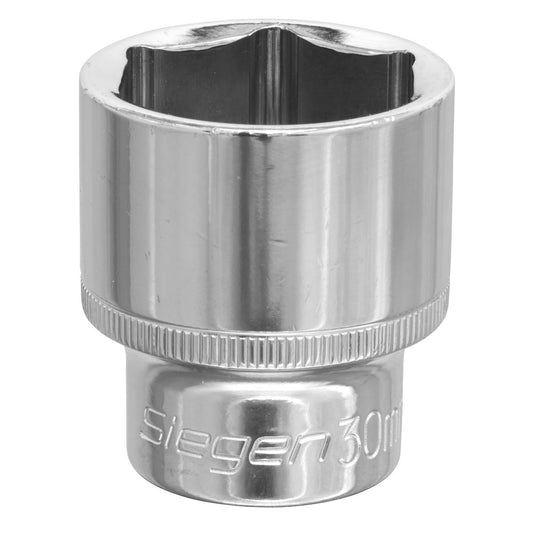 Sealey WallDrive Socket 30mm 1/2"Sq Drive S0664