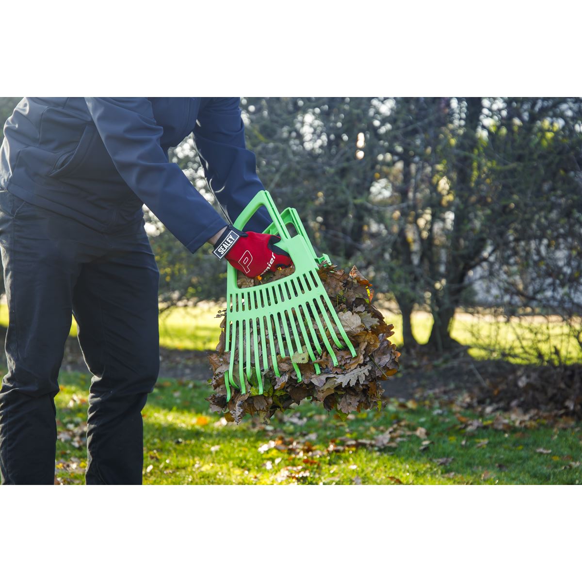 Sealey 2-in-1 Rake & Leaf Grabbers GTLG2