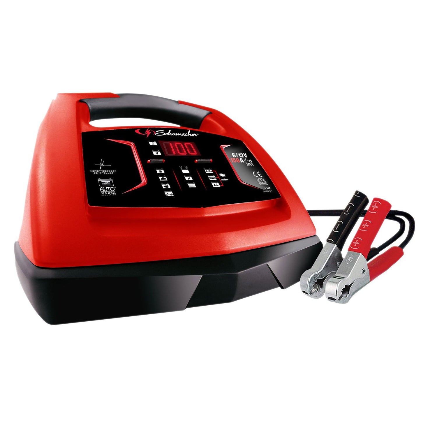Schumacher SCI90 6/12V Multi-Function Battery Charger with Engine Start Mode