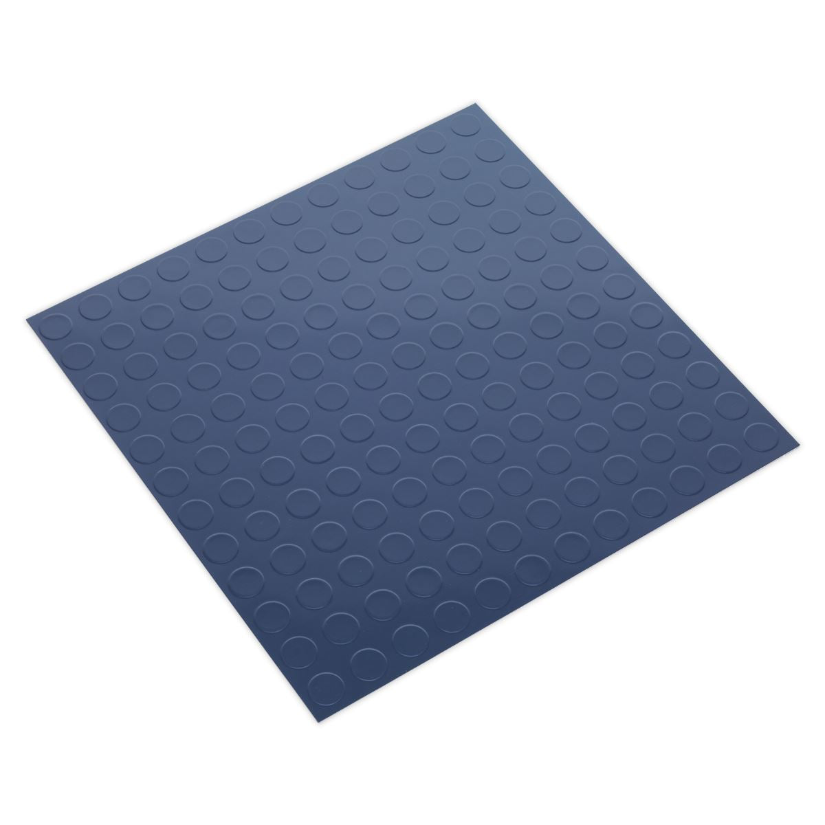 Sealey Vinyl Floor Tile Peel & Stick Backing - Blue Coin Pk of 16 FT2B