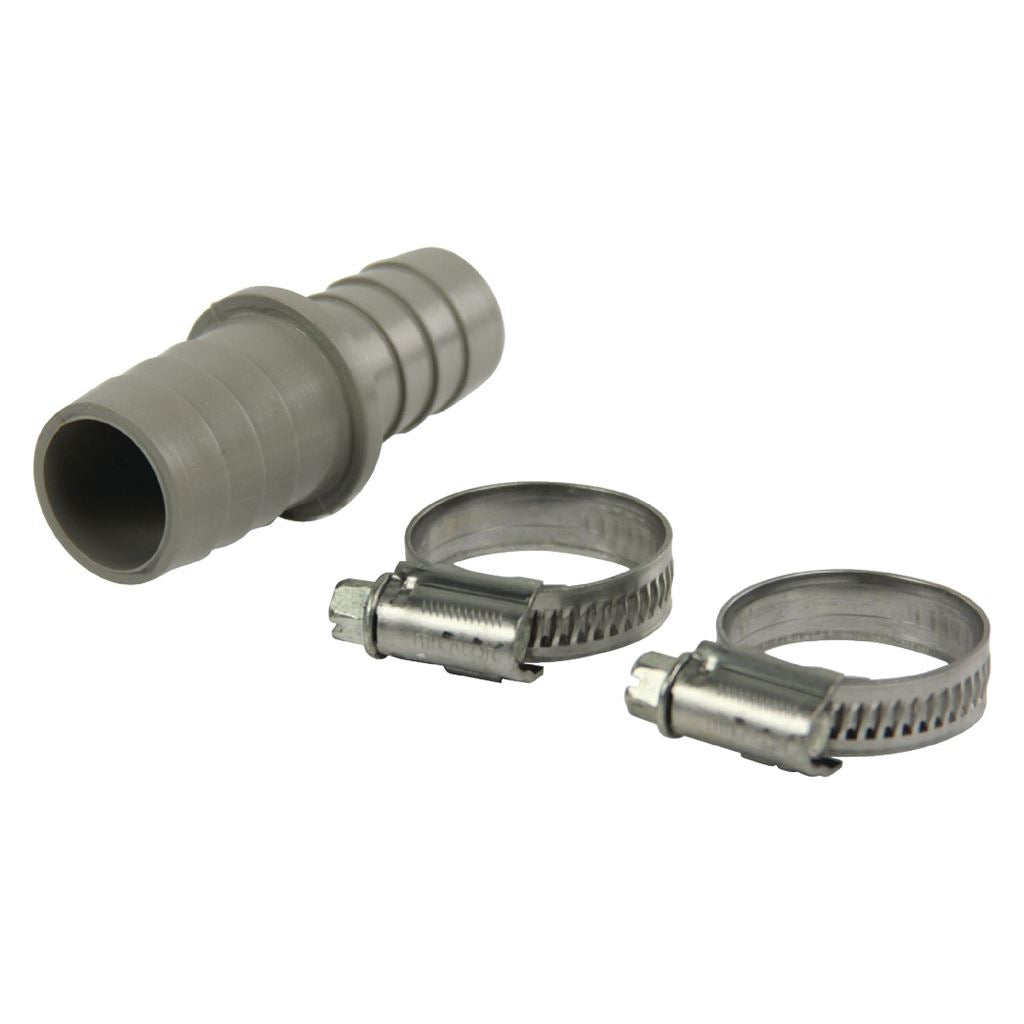 HQ Extension piece + 2 hose clips (16-27 mm) 19 x 22 mm - WAEP1922CL