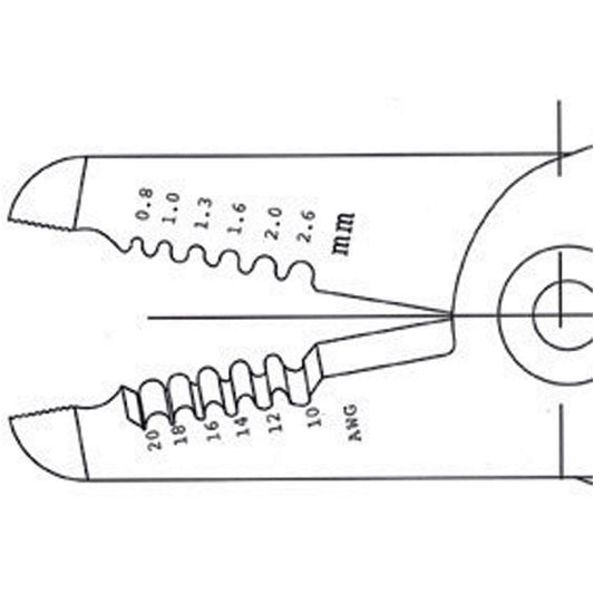 Piergiacomi Wirestripper / plier / scissor - PG-CSP30/2