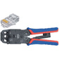 Knipex Crimp lever pliers for Western plugs RJ10 RJ11/12 & RJ45 - 97 51 12 SB