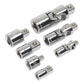 Sealey Universal Joint & Socket Adaptor Set 7pc 1/4,3/8 & 1/2"Sq Dr AK2737