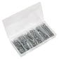 Sealey Split Pin Assortment 555pc Small Sizes Imperial & Metric AB001SP