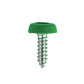 Sealey Green Numberplate Screws 4.8 x 18mm - Pack of 50 PTNPG