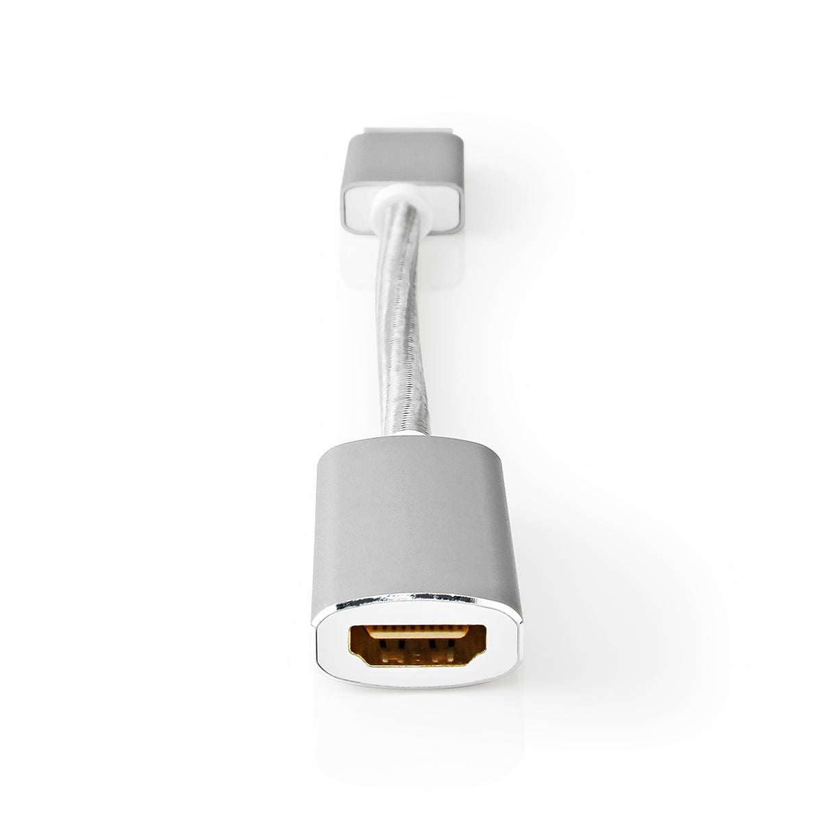 Nedis DisplayPort Cable DisplayPort Male HDMI Output 4K@60Hz Gold Plated 0.20m - CCTB37150AL02